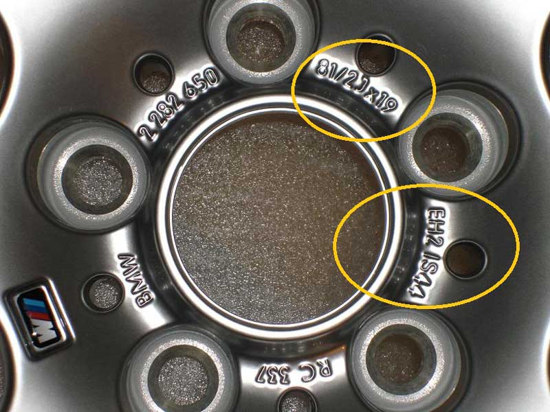 Подбирайте правильные литые диски для своего авто, исходя из маркировки на диске. Часть 1